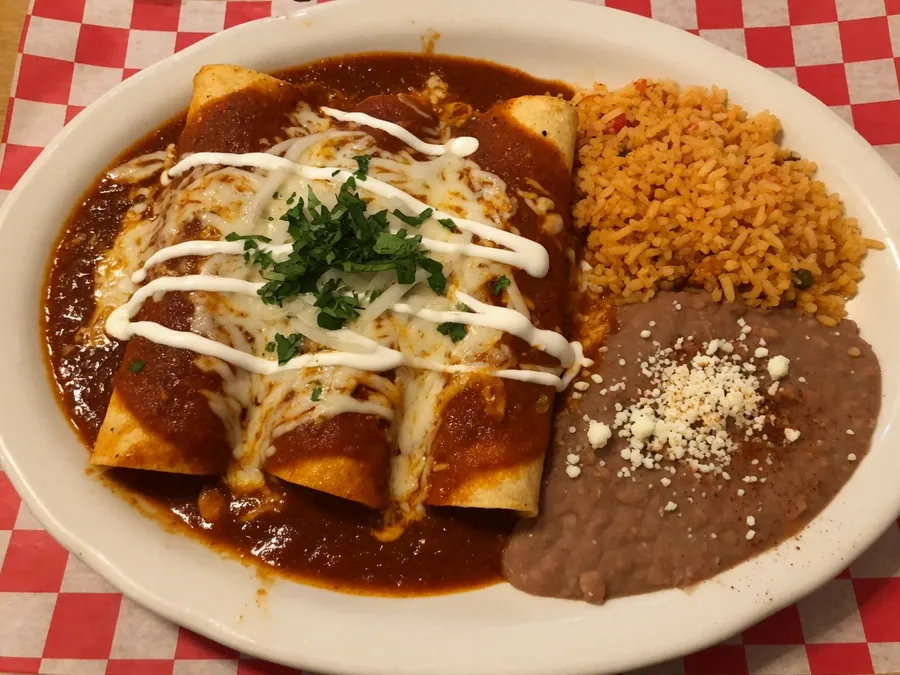 Enchiladas Rojas